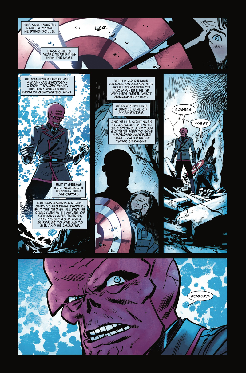 Illustration for article titled Red Skull returns to terrorize the future in this Captain America exclusive